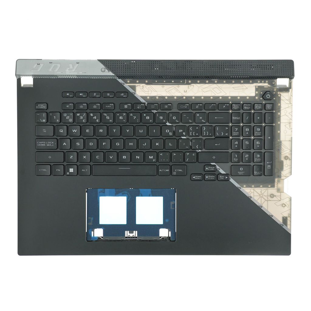Asus G733ZX-2S Keyboard (CANADIAN BILINGUAL) Module (BACKLIGHT, RGB PER KEY)