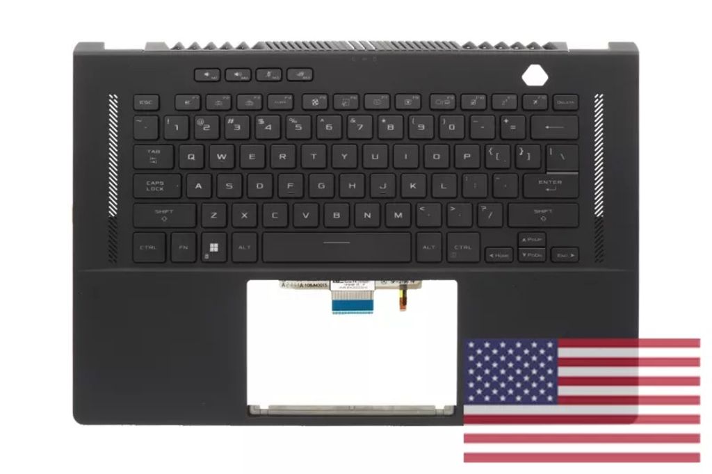 Asus GU603ZX-2A Keyboard (US-ENGLISH) Module (BACKLIGHT, RGB 1-ZONE)