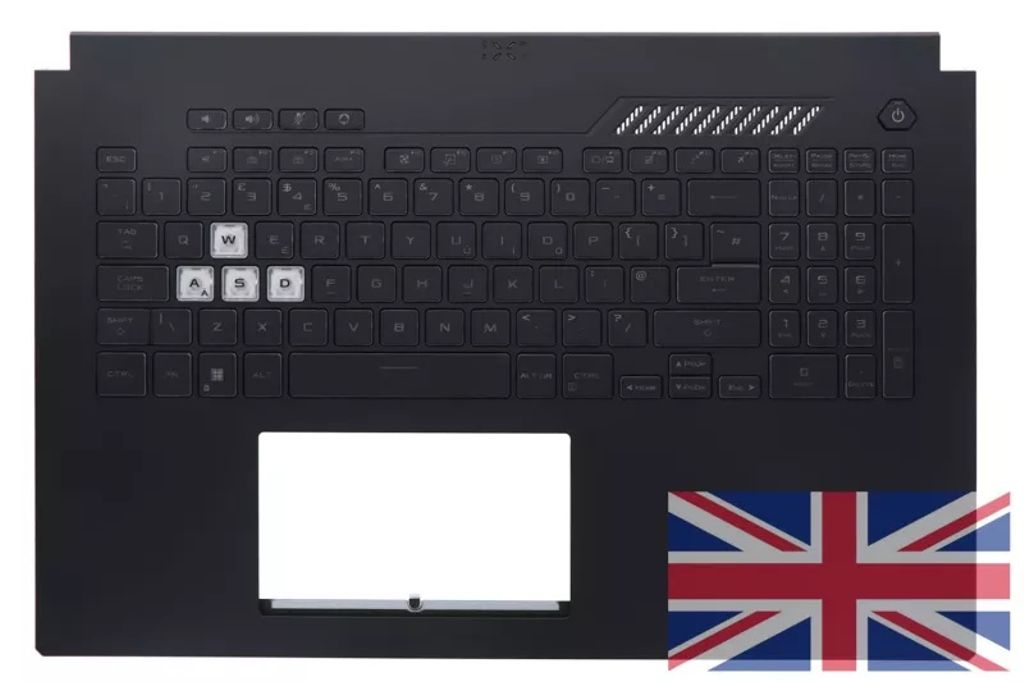 Asus FA707RM-1A Keyboard (UK-ENGLISH) Module/AS (1ZONE RGB/4F/90W)