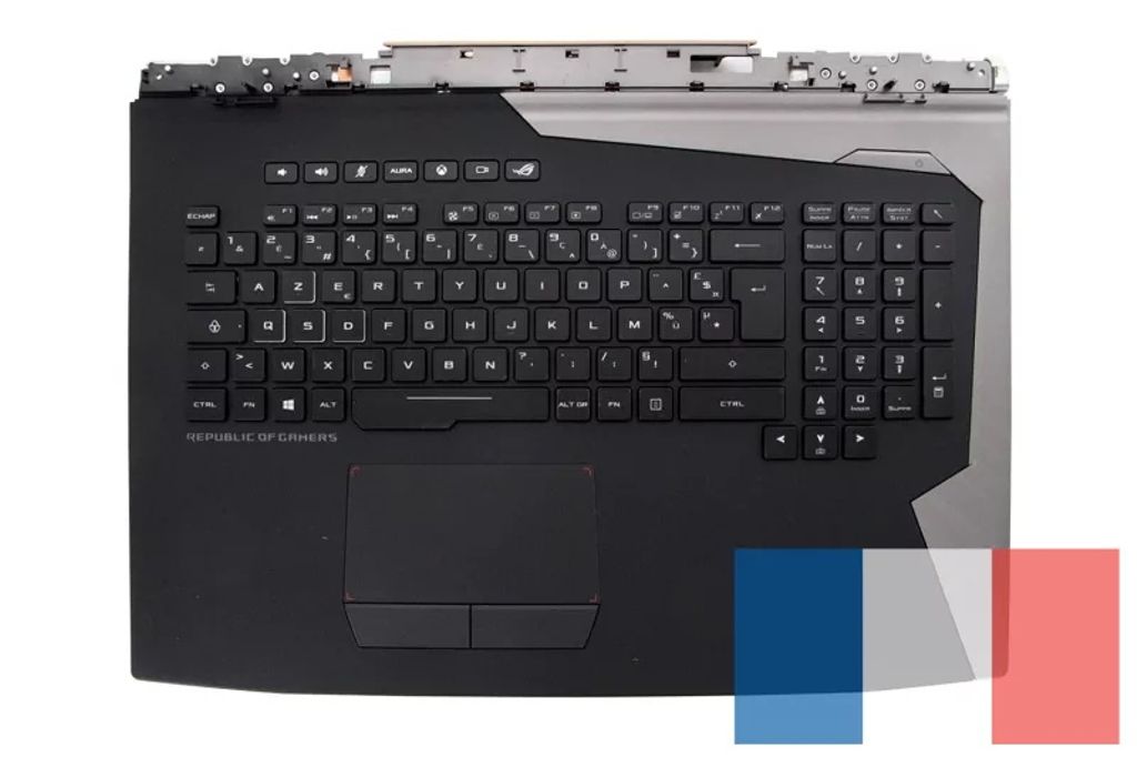 Asus G703GI-1A Keyboard (FRENCH) Module/AS (BACKLIGHT, RGB PER KEY) (WITH TOUCHPAD)