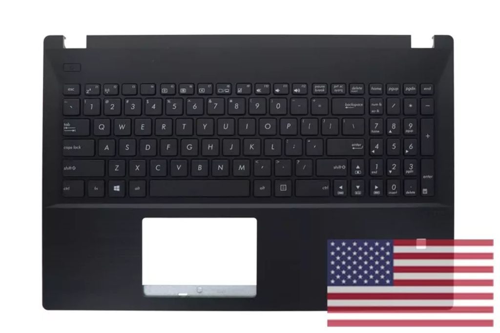 Asus P2540FAC-1A Keyboard (US-ENGLISH) Module (ISOLATION)