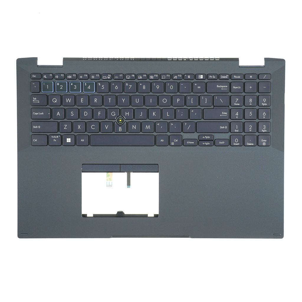 Asus B2502FBA-1A Keyboard (US-ENGLISH) Module (BACKLIGHT, WITH TR, no 5G)