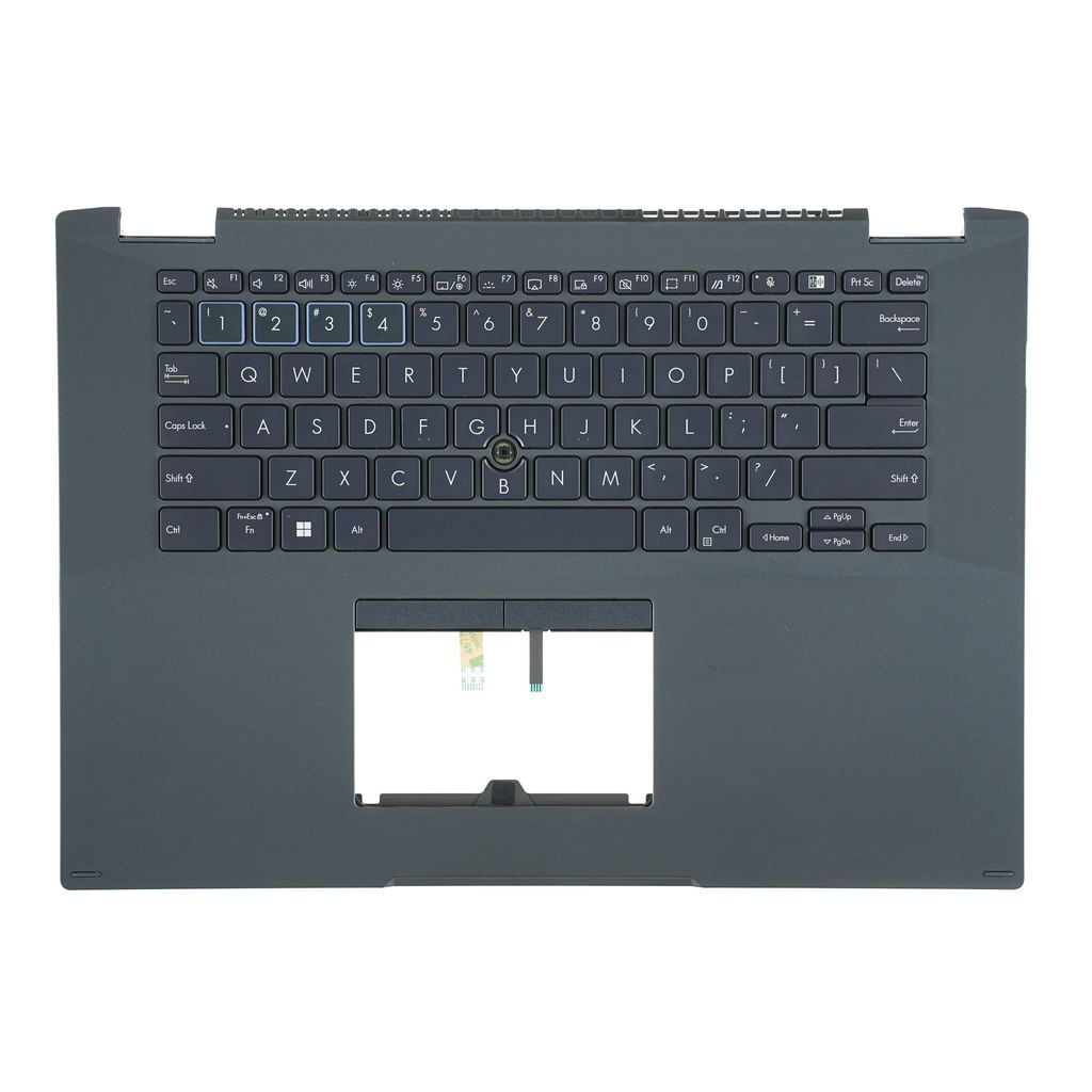 Asus L2402CYA-1A Keyboard (US-ENGLISH) Module (BACKLIGHT) (WITH TP & TR) (no 5G)