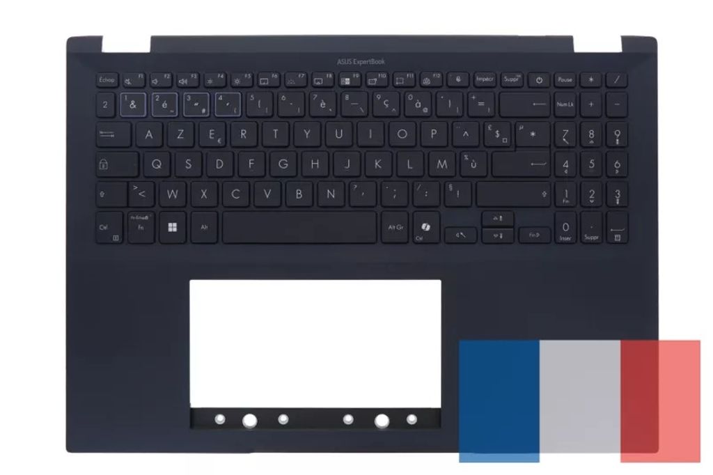 Asus Original Laptop Keyboard (FR) Module with Backlight