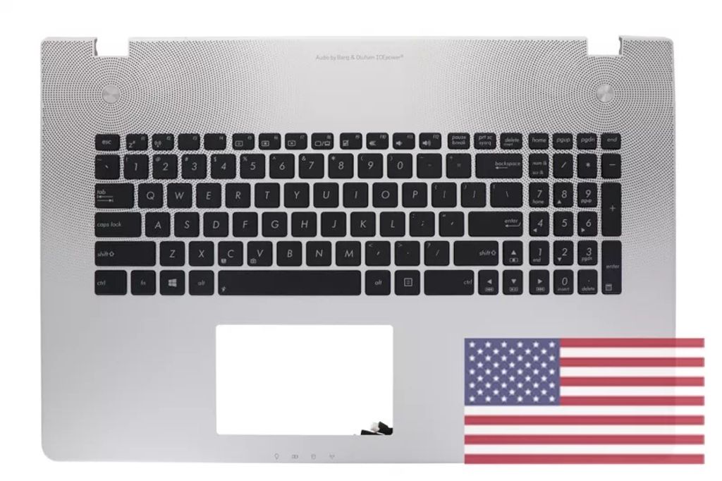 Asus N76VM-1A Keyboard (US-ENGLISH) Module/AS (ISOLATION)
