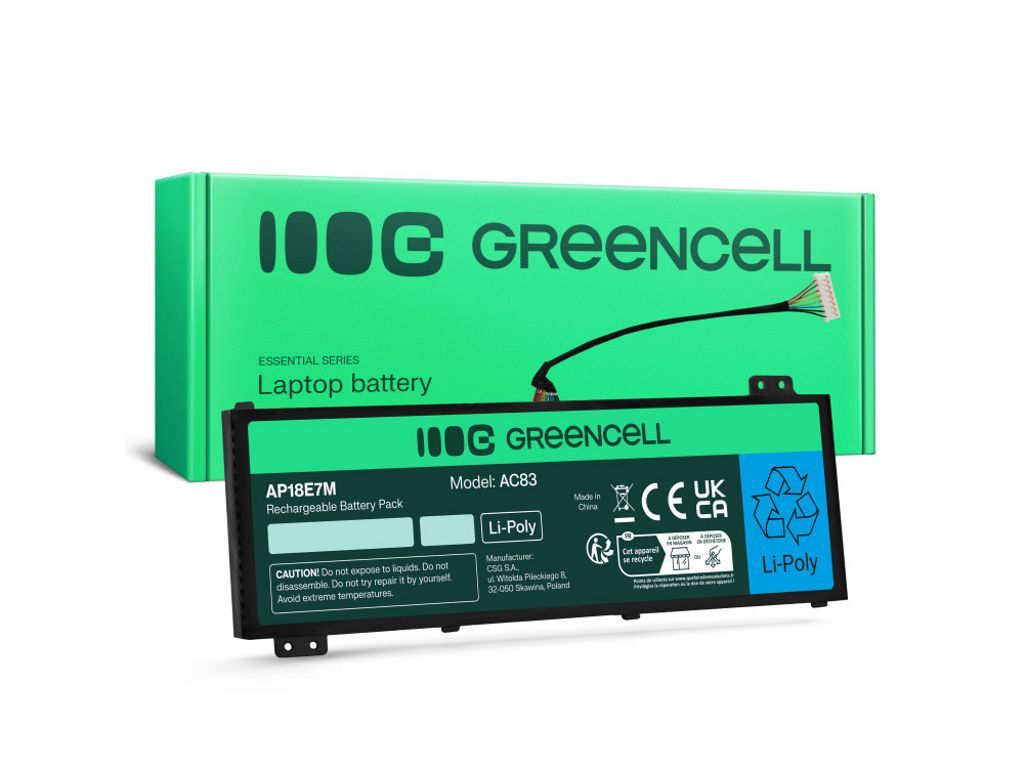 Green Cell Batteri för Acer Nitro 5 AP18E7M AP18E8M
