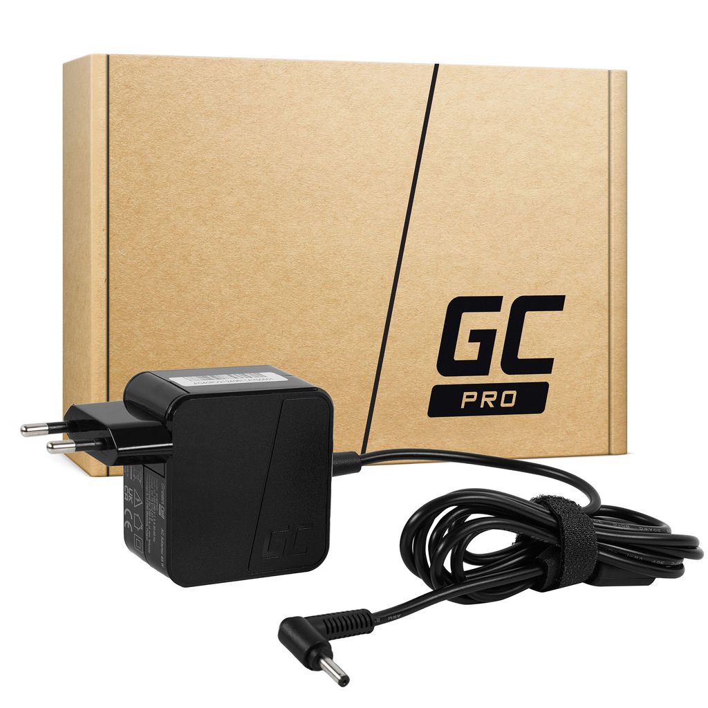 Green Cell PRO Laptop Laddare Asus 45W 19V 2,37A 45W