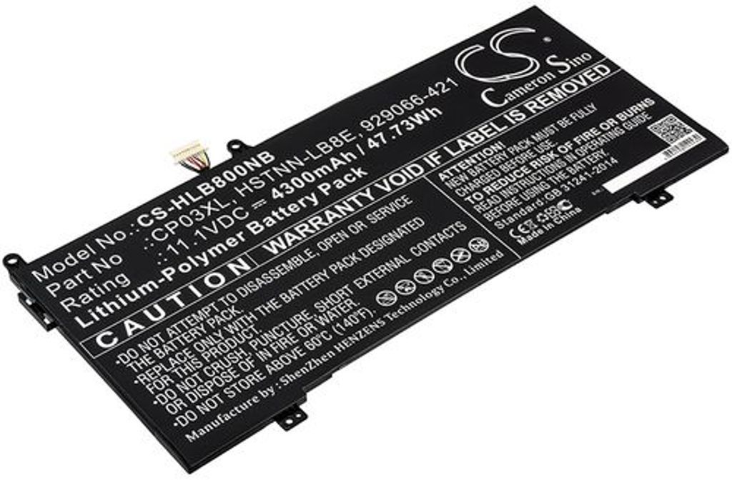 Battery for HP Spectre x360 13-ae041ng 13.3-inch Touch