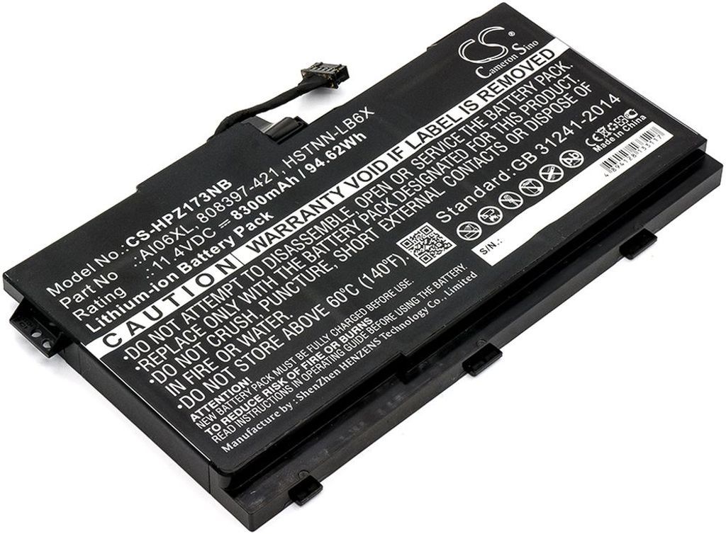 Battery for HP ZBook 17 G3 17.3-inch