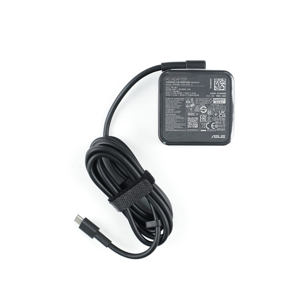 Asus Original Laptop Charger (45W PD, Type C) - Delta