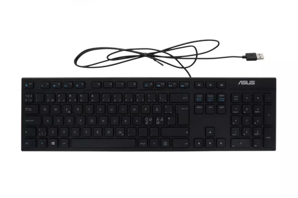 Asus CHICLET KB/USB/BLK (NR)