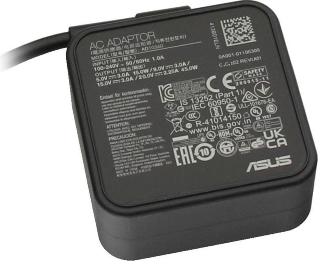 Asus AC45-400 45W USB-C AC-Adapter (EU Bulk)