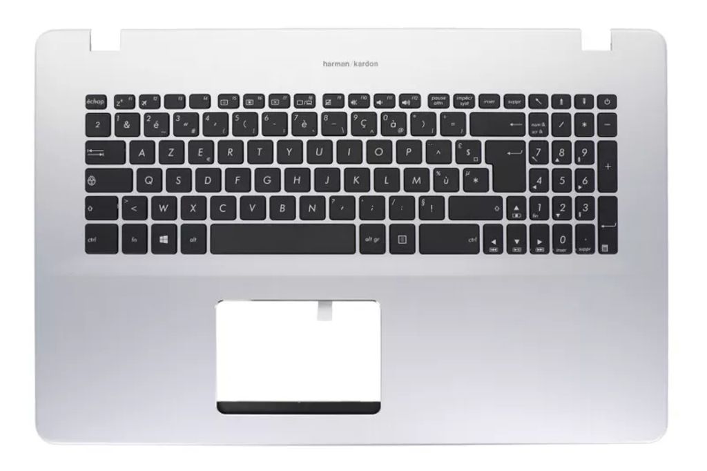 Asus X705UD-3B Keyboard (FRENCH) Module/AS (no backlight)