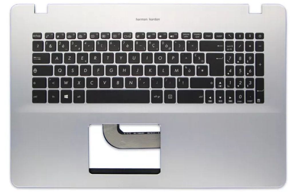 Asus X705UN-3B Keyboard (FRENCH) Module/AS (BACKLIGHT)