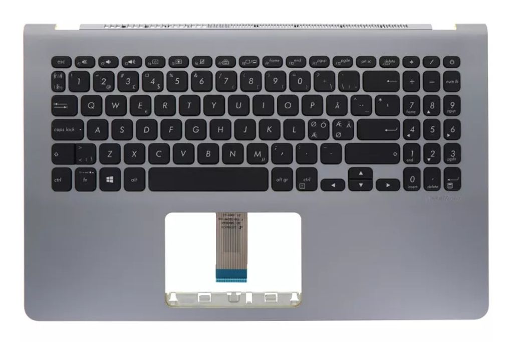 Asus X530UA-1D Keyboard (NORDIC) Module/AS (BACKLIGHT)