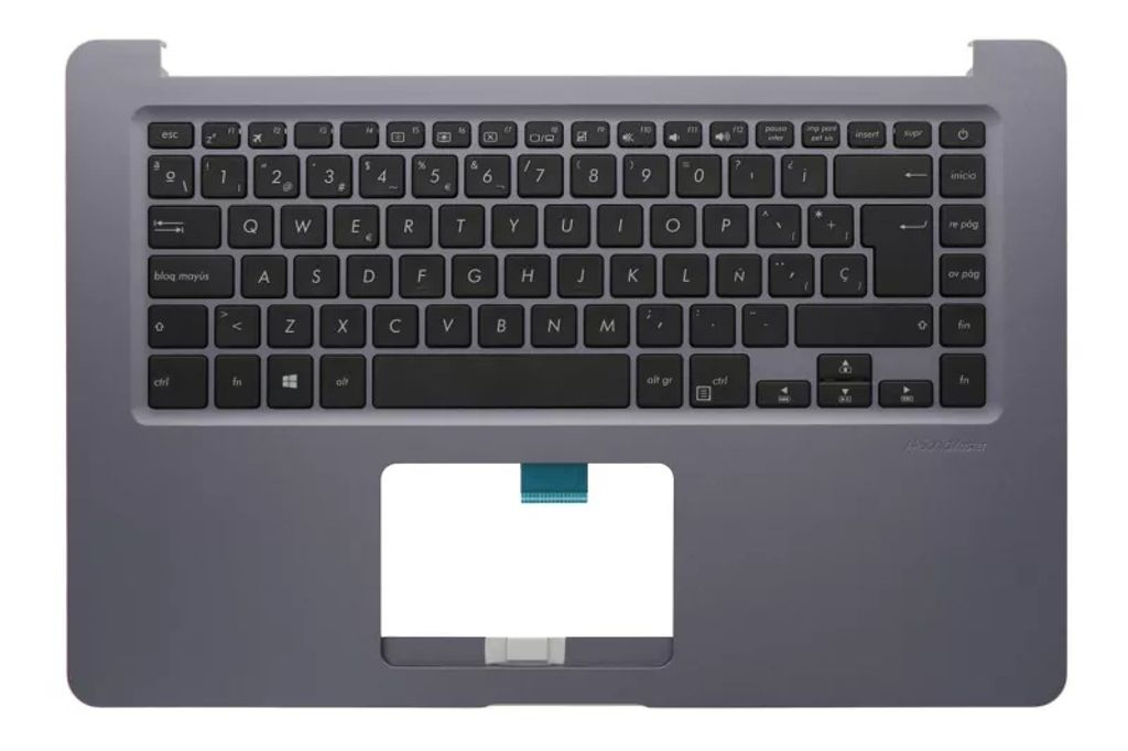 Asus X510UF-1B Keyboard (SPANISH) Module/AS (no backlight)