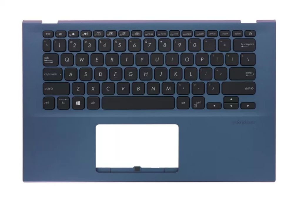 Asus X412UA-8B Keyboard (US-ENGLISH) Module/AS (BACKLIGHT WITH FP)