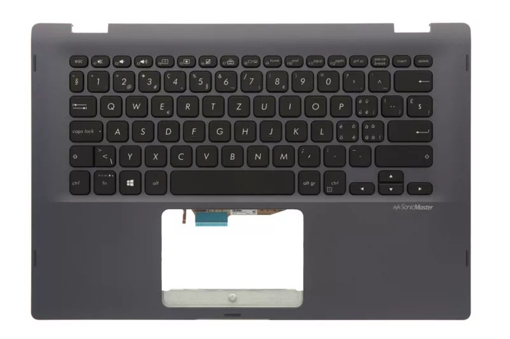 Asus TP412FAC-1A Keyboard (SWISS-FRENCH) Module/AS (BACKLIGHT)