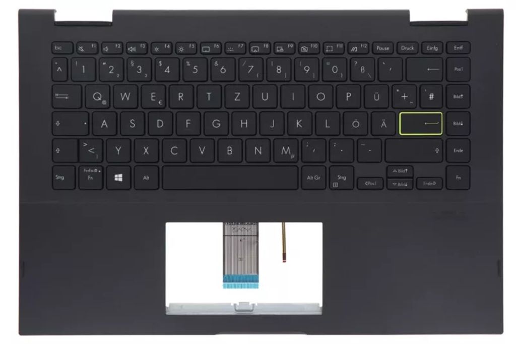 Asus TP470EZ-2K Keyboard (GERMAN) Module/AS (BACKLIGHT)