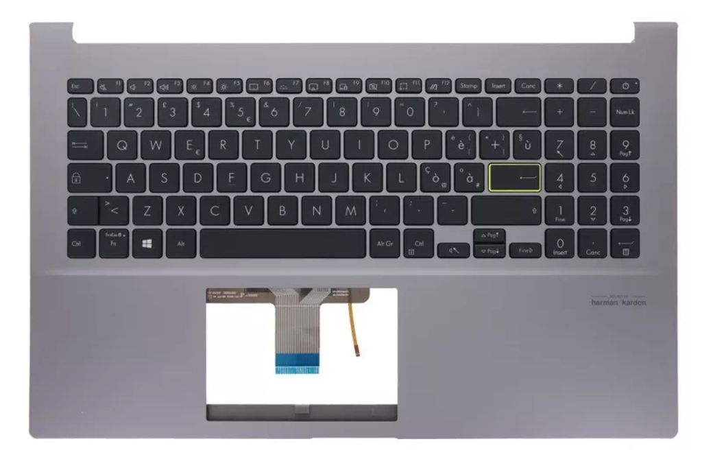 Asus X521EQ-8G Keyboard (ITALIAN) Module/AS (BACKLIGHT)