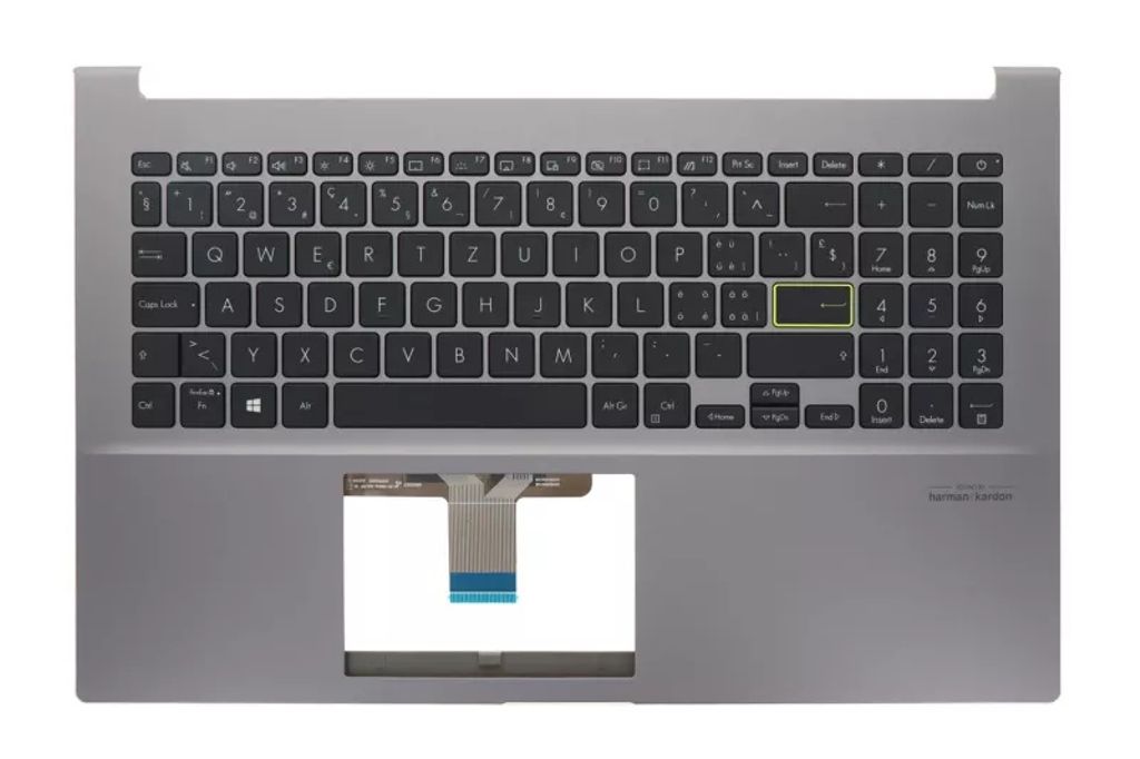 Asus X521EQ-8G Keyboard (SWISS-FRENCH) Module/AS (BACKLIGHT)
