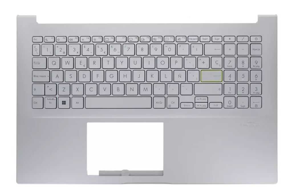 Asus X513EA-2S Keyboard (SPANISH) Module/AS (no backlight)