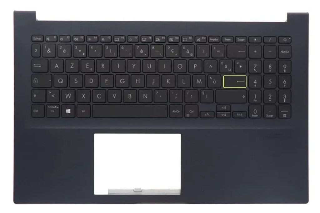 Asus X513EA-1K Keyboard (FRENCH, Module/AS, BACKLIGHT)