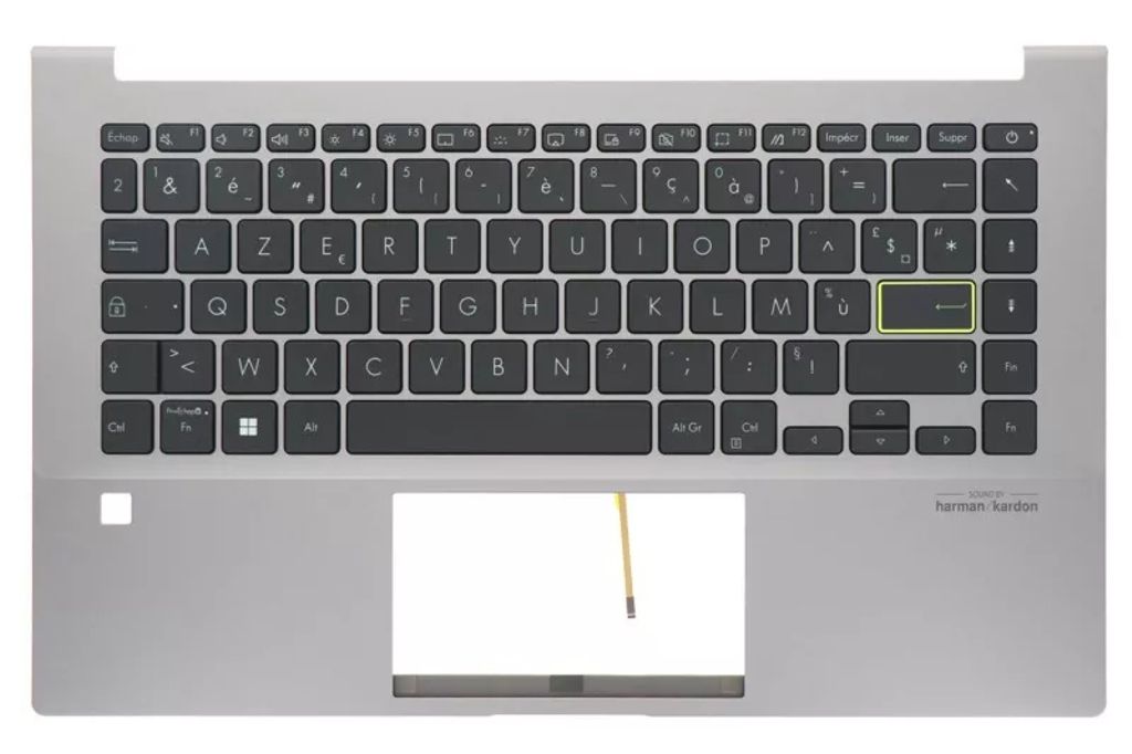 Asus X435EA-9E Keyboard (FRENCH) Module/AS (BACKLIGHT)