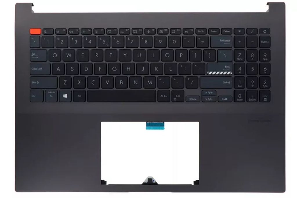 Asus X7600PC-9G Keyboard (US-ENGLISH INTERNATIONAL) Module/AS (BACKLIGHT)