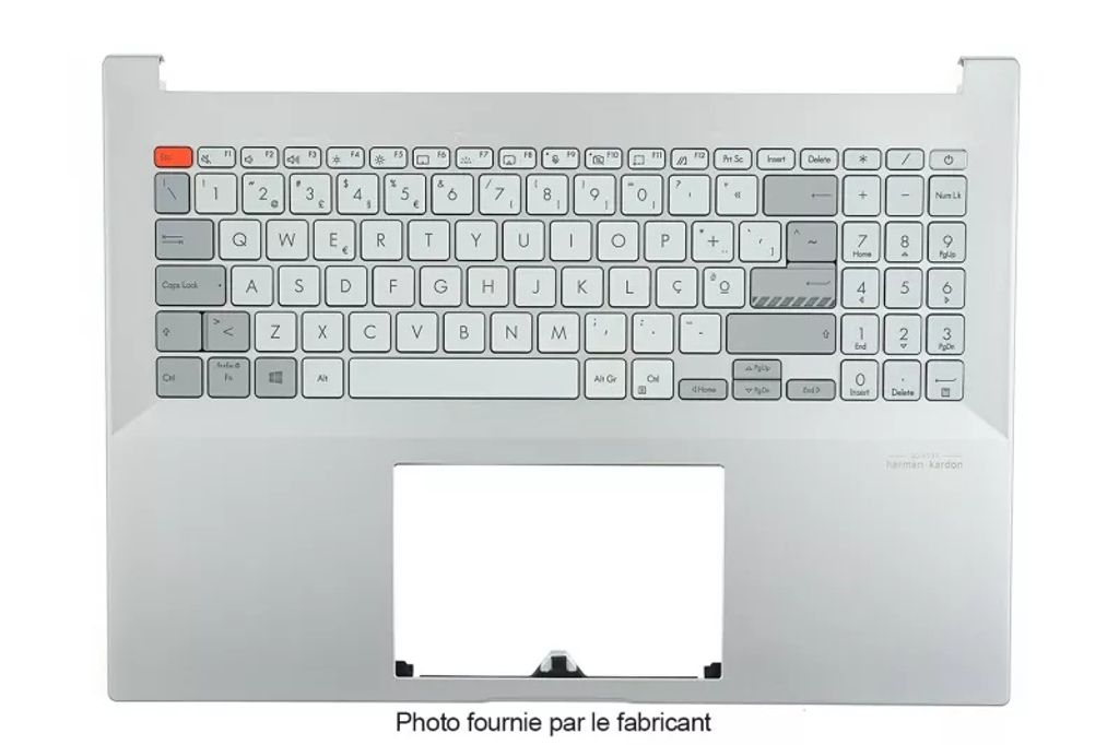 Asus X7600PC-8S Keyboard (PORTUGUESE) Module/AS (BACKLIGHT)