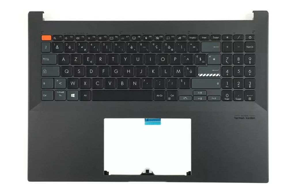 Asus M7600QE-8K Keyboard (FRENCH) Module/AS (BACKLIGHT)