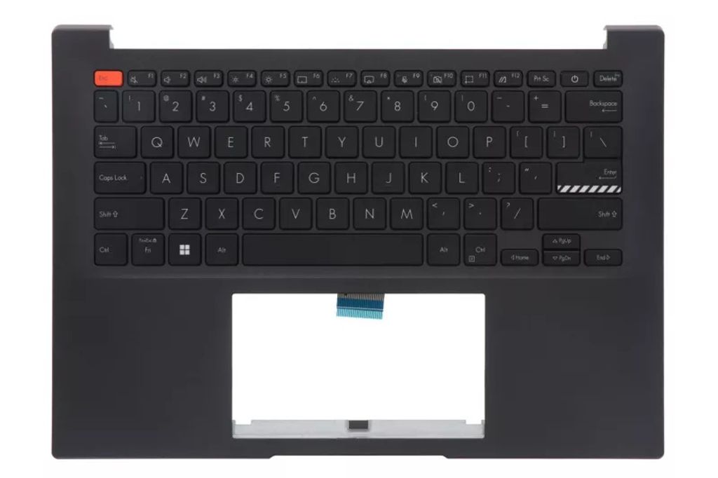 Asus K3402ZA-2K Keyboard (US-ENGLISH) Module/AS ODM (BACKLIGHT, WITH FP BUTTON)