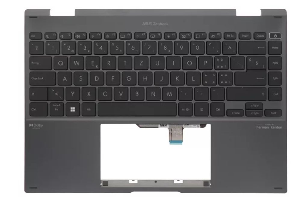 Asus UP5401ZA-3G Keyboard (SWISS-FRENCH) Module/AS (BACKLIGHT)