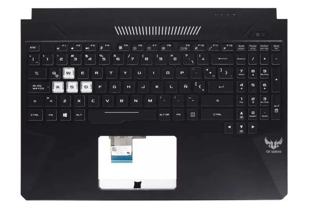 Asus FX505GE-1A Keyboard (LATIN AMERICAN) Module/AS 3FIN (BACKLIGHT, RGB) PEGA