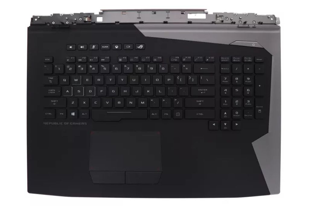 Asus G703GX-1A Keyboard (US-ENGLISH) Module/AS (BACKLIGHT & TOUCHPAD)