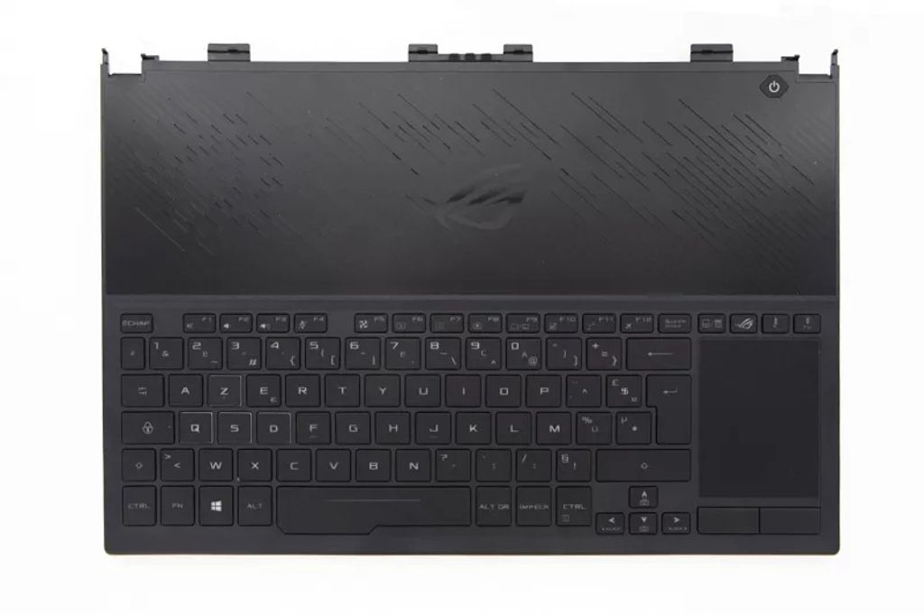 Asus GX531GX-1A Keyboard (FRENCH) Module/AS (BACKLIGHT, RGB 4-ZONE) (WITH TOUCHPAD)