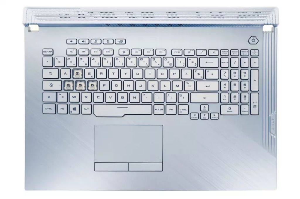 Asus G731GU-1F Keyboard (FRENCH) Module (BACKLIGHT, RGB CHIC) X50