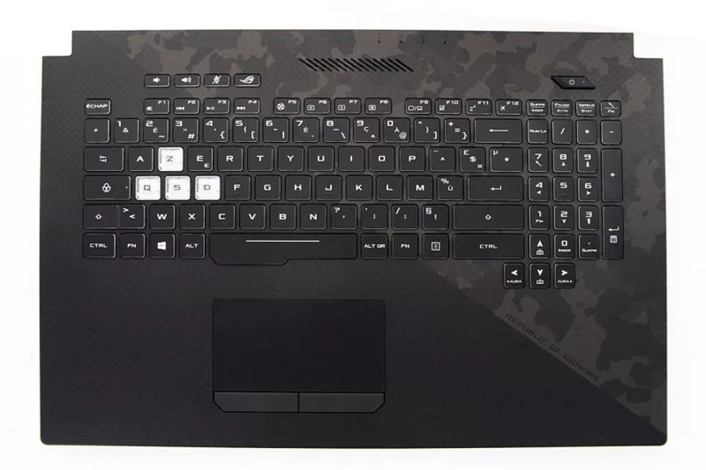 Asus GL704GV-1A Keyboard (FRENCH) Module (W/TP)