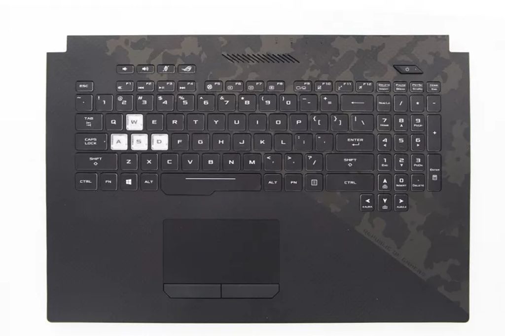 Asus GL704GV-1A Keyboard (US-ENGLISH) Module (W/TP)