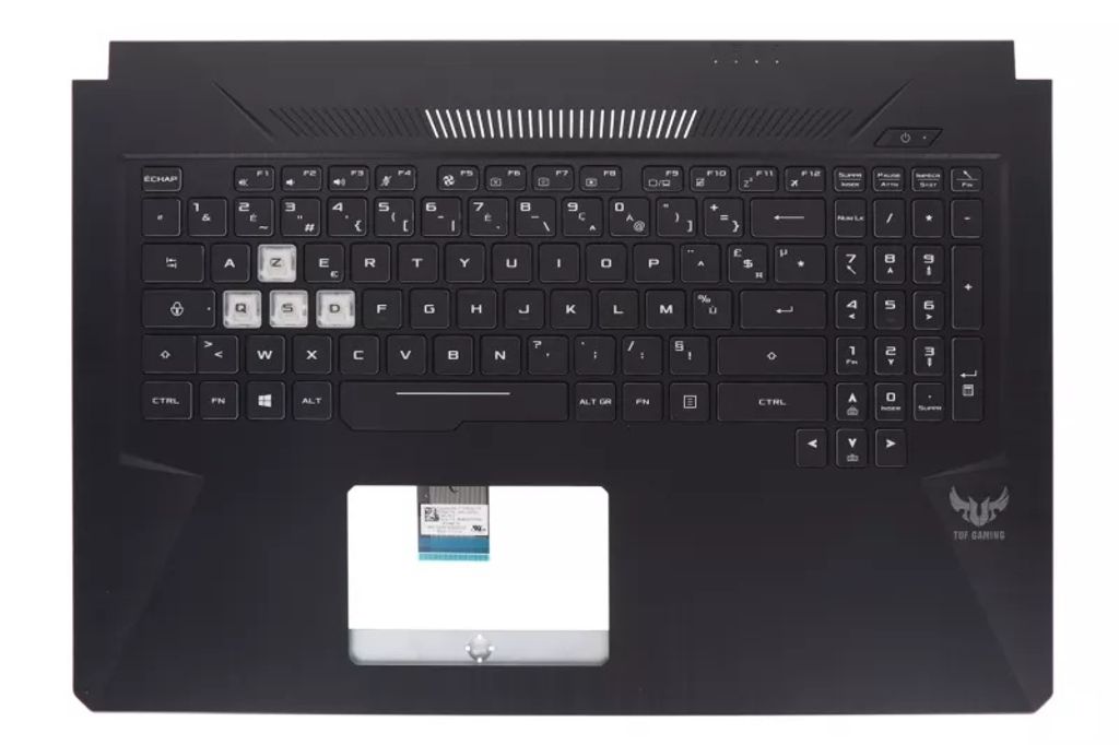 Asus FX705DU-1A Keyboard (FRENCH) Module/AS 3F BLACK/RGB/PEGA)