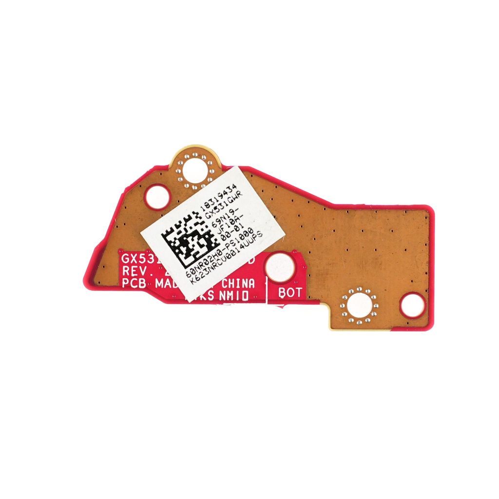 Asus GX531GWR POWER SWITCH BOARD