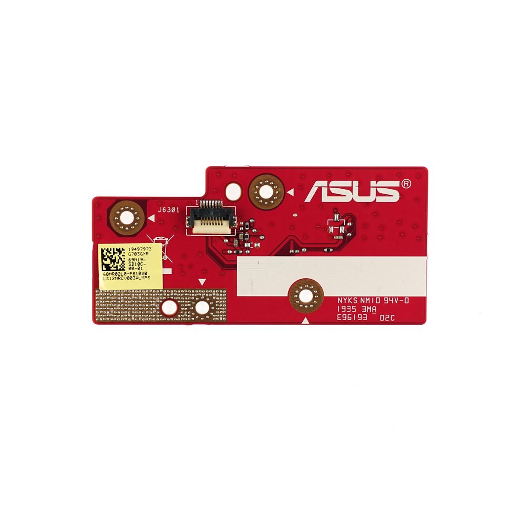 Asus G703GXR POWER SWITCH BOARD