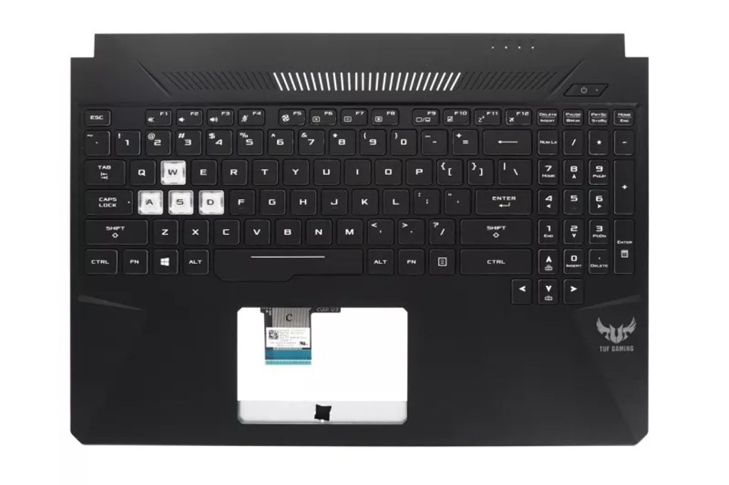 Asus FX505GT-2A Keyboard (US-ENGLISH) Module/AS (WITH MYLAR (2F SUNREX BLACK/RGB/PEGA)