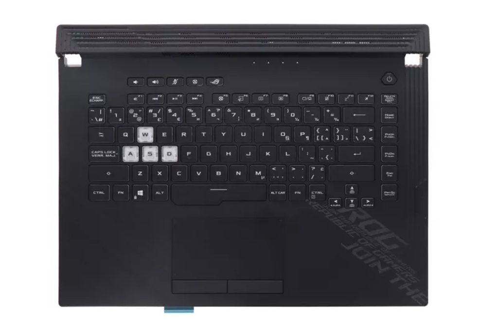 Asus G512LWS-1C Keyboard (CANADIAN BILINGUAL) Module (BACKLIGHT & TOUCHPAD)