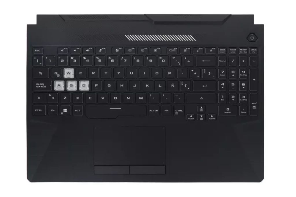 Asus FA506IV-1A Keyboard (LATIN AMERICAN) Module/AS (BACKLIGHT & TOUCHPAD)