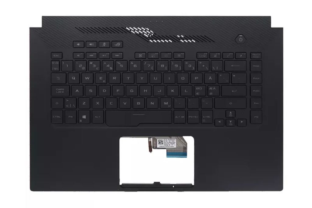 Asus GA502IU-4A Keyboard (NORDIC) Module/AS (WITH WHITE BACKLIGHT)