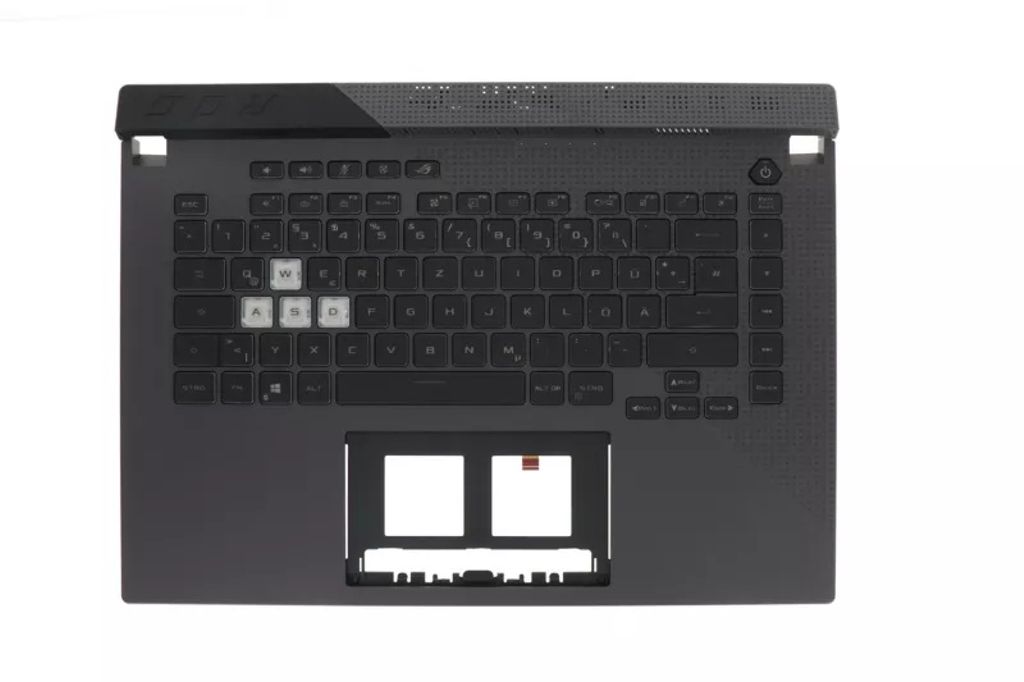 Asus G513QM-1F Keyboard (GERMAN) Module (BACKLIGHT, RGB 4-ZONE)