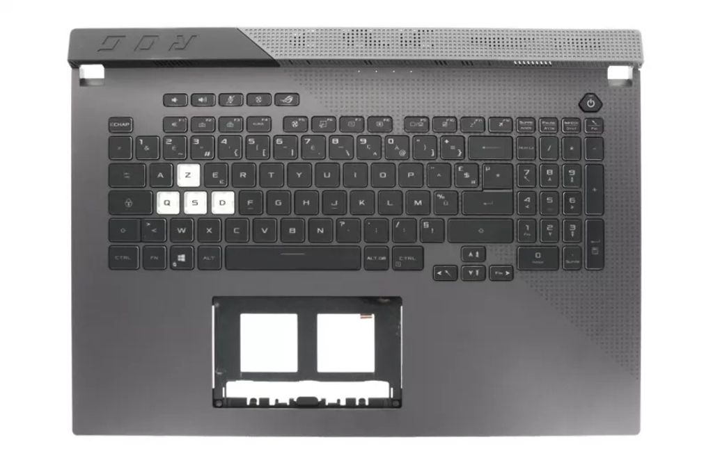 Asus G713QC-1F Keyboard (FRENCH) Module (BACKLIGHT, RGB 4-ZONE)