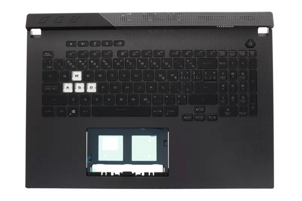 Asus G713QM-1F Keyboard (CANADIAN BILINGUAL) Module (BACKLIGHT, RGB 4-ZONE)