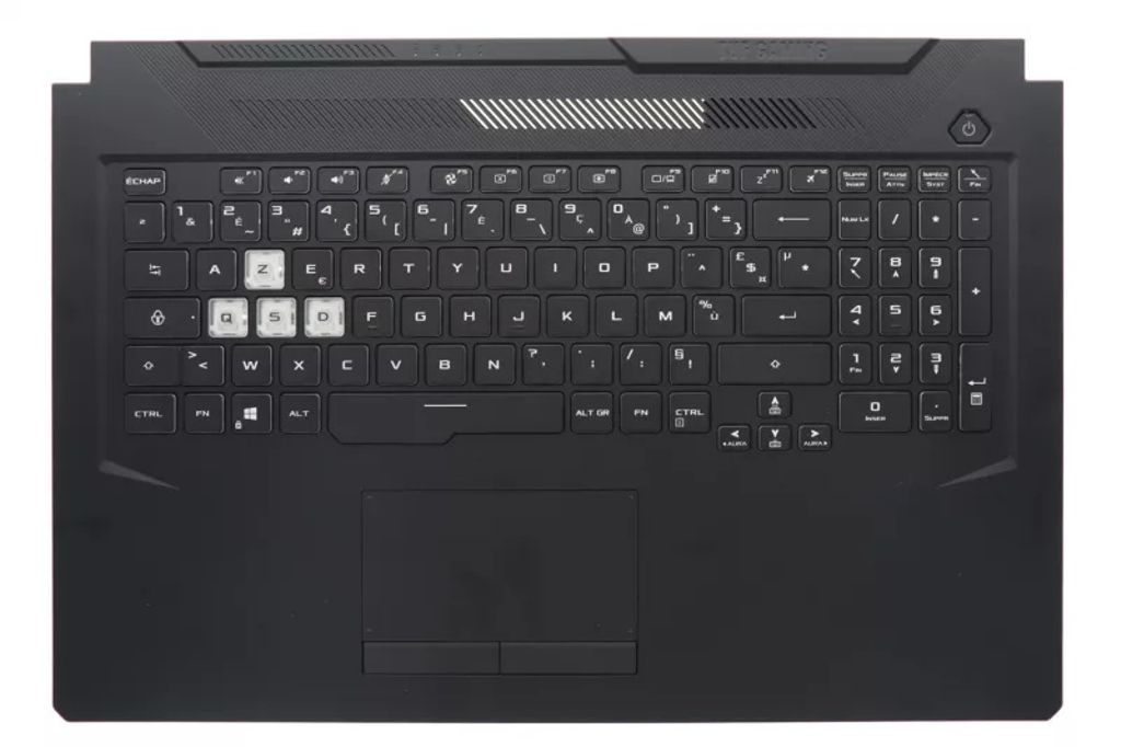 Asus FA706QR-2A Keyboard (FRENCH) Module/AS (RGB, W/TP)